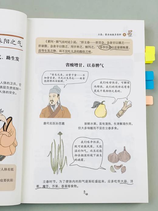 （4折包邮）《漫画黄帝内经》全2册  赠《思维导图》一张 商品图5