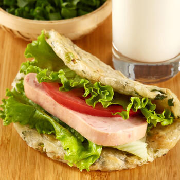 1号会员店（One's Member） 葱油饼 0添加起酥油 0反式脂肪酸 老上海风味早餐 1.6kg(16片) 商品图1