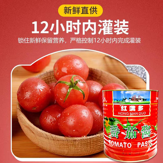 红满多番茄酱【运送过程有轻微压扁可能  介意勿拍】 商品图3