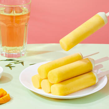 明治meiji芒果龙井味雪糕 69g*6支 彩盒装 商品图5