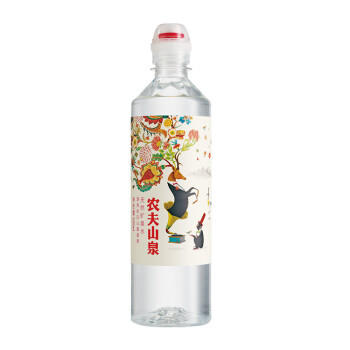 农夫山泉 长白山 饮用水 运动盖饮用天然矿泉水 535ml*24瓶 整箱装 商品图1