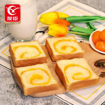 友臣魔方吐司手撕面包欧咸蛋黄味魔方吐司420g 商品图0