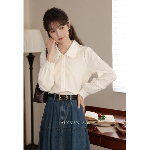 鹿向南《菲林日记》牛仔时尚套装女春秋2025新款半身裙马甲两件套 商品图0