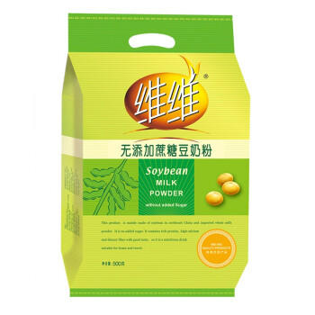 维维无添加蔗糖豆奶粉500g*1 营养早餐水果燕麦伴侣冲饮代餐 商品图5
