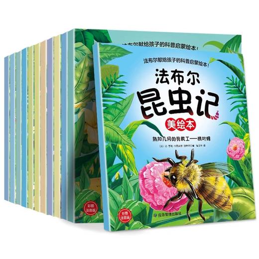 法布尔昆虫记全套12册美绘注音版 儿童绘本6一8岁带拼音一年级二三年级阅读课外书必读老师小学生课外读物科普给孩子的昆虫记推荐 商品图4