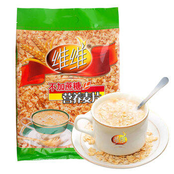 维维无添加蔗糖麦片800g/袋牛奶搭档即食早餐冲饮谷物 商品图7
