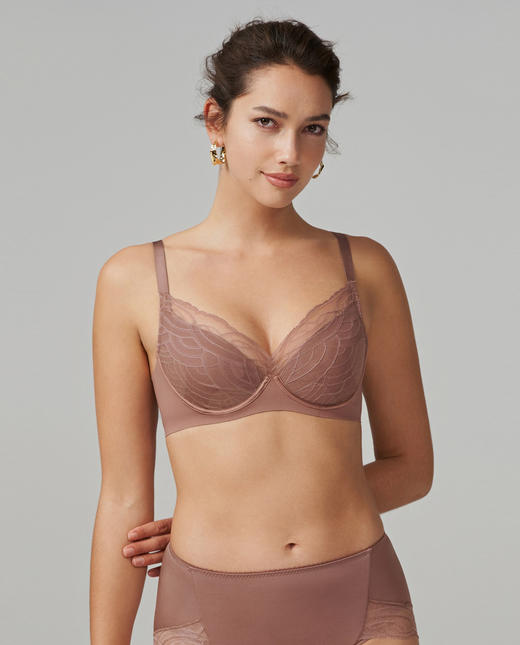 5F AIMER 爱慕-1993-简韵悬浮软托文胸 商品图1