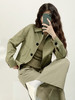 YX【现货7天】简约通勤小众夹克短外套女2023秋季新款设计感气质百搭显瘦上衣 商品缩略图2