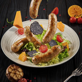 尊乐黑松露风味芝士肠420g 香肠 爆汁脆皮烤肠 火腿肠 热狗肠烧烤食材 商品图4