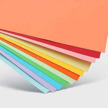 科朗鑫盛KL-CF123彩色复印纸粉色a4纸粉红打印彩纸手工折纸手撕剪纸物业通知凭证桌签宣传单A4浅粉70g500张 商品图0