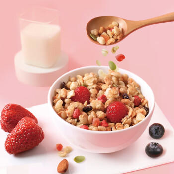 卡乐比（Calbee）即食燕麦片 原味水果麦片50g*24袋 早餐冲饮 方便代餐 即食零食 商品图5