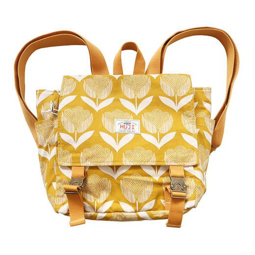 HUJI祤集Carton小盒子双肩包插画花花 商品图8