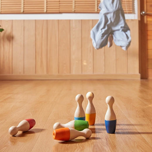 plan toys5735彩虹保龄球套 商品图1