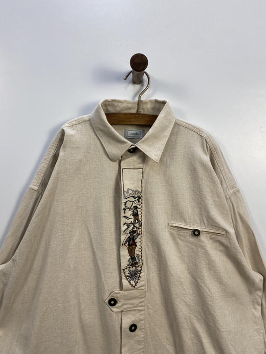 Y2K Vintage canda by C&A 奥地利 蒂罗尔长袖衫 _DRRL(XL) 商品图0