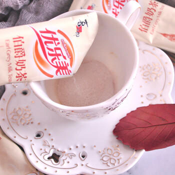 优乐美低糖奶茶粉 25g*20条/盒装伯爵茶风味早餐代餐下午茶速溶冲泡饮料 商品图2