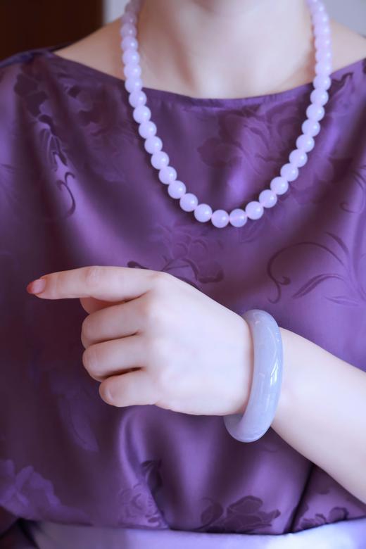 【紫福】紫色飘黄手镯-SZ603153 商品图4