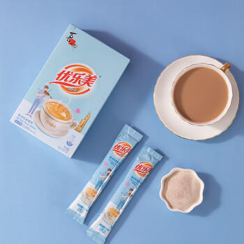 优乐美低糖奶茶19gx10条港式特浓味 奶茶粉速溶 早餐代餐下午茶冲调饮料 商品图2