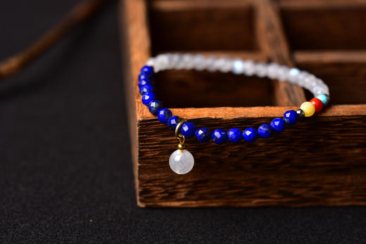 【CRYSTALSOUL】水晶手链-月光石、青金石 商品图7