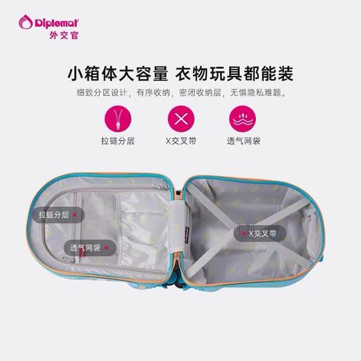 外交官BB- L330L旅行箱包（蓝色） 商品图2