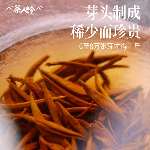茶人岭武夷一级金骏眉武夷红茶100克（5克×20） 商品图2