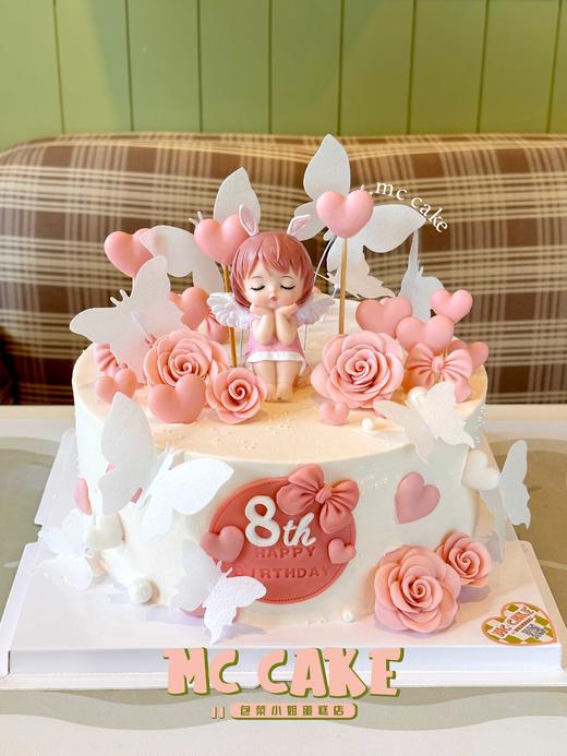 女孩公主生日蛋糕 商品图0