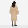 BURBERRY 巴宝莉 女士棉质嘎巴甸 Trench 风衣 卡其色 8073541 A1366 商品缩略图3