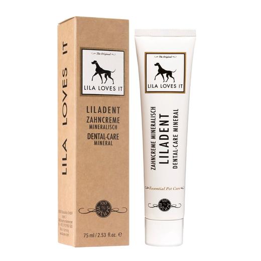 德国 里拉爱它 LILA LOVES IT 猫犬通用矿物洁护动物牙膏75ml/微纤套指牙刷 商品图6