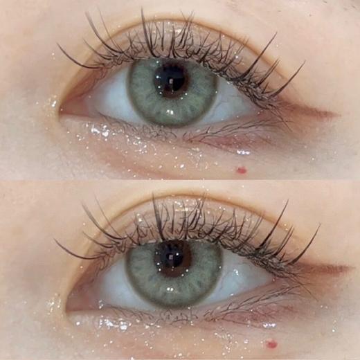 An nieone【赛博缅因】年抛 复古芭比 闷青苔绿色自带异域 商品图1