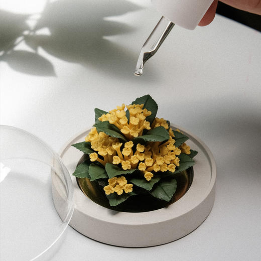 广诚行-非遗德化手捏瓷花桂花香氛礼盒 商品图4