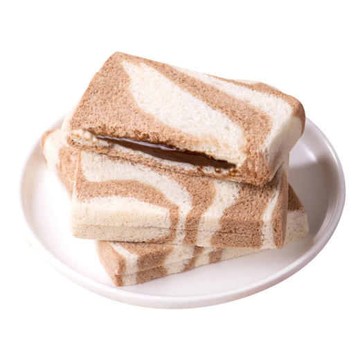 「巧克力夹心！魔方吐司」巧克力味夹心面包魔方吐司早餐粗粮网红零食小吃 商品图4