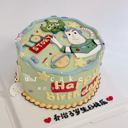 巴斯光年卡通手绘蛋糕-低糖处理无添加 商品图1