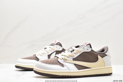 耐克fragment x Travis Scott x Nike Air Jordan 1 Low倒钩休闲运动板鞋DM7866-001男女鞋 商品图3