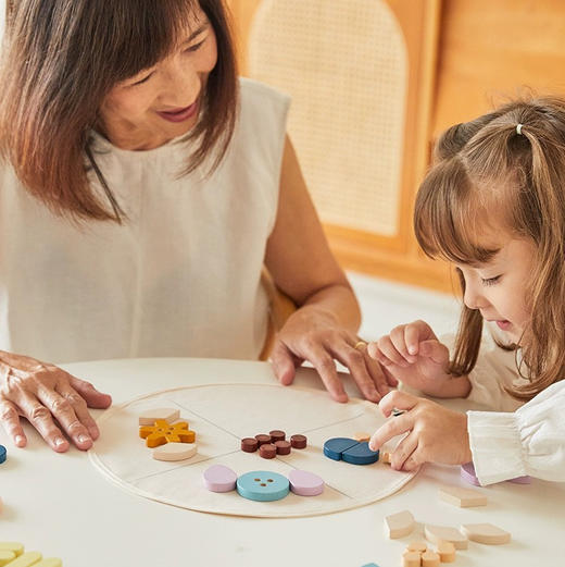 plan toys8900曼达拉积木拼图 商品图1