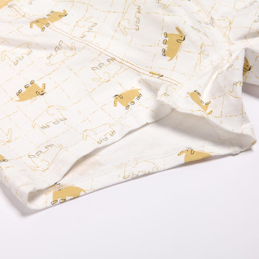 都市丽人眯雅佳棉质男童平角内裤儿童内裤新年本命年红品JK3B07 商品图4