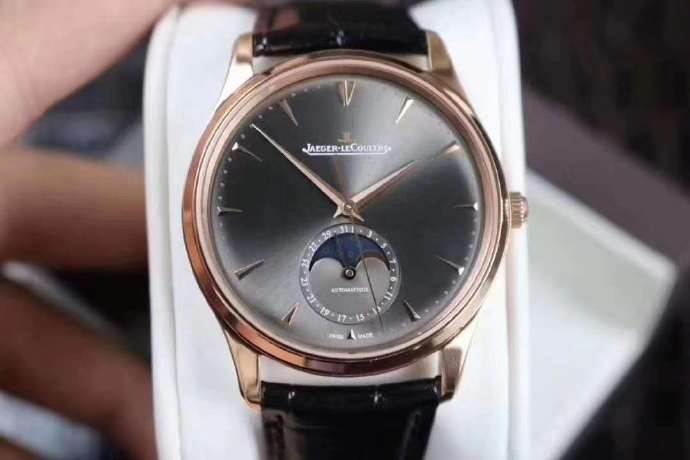 ZF厂经常卖到断货的积家月相大师1368420玫金款复刻表