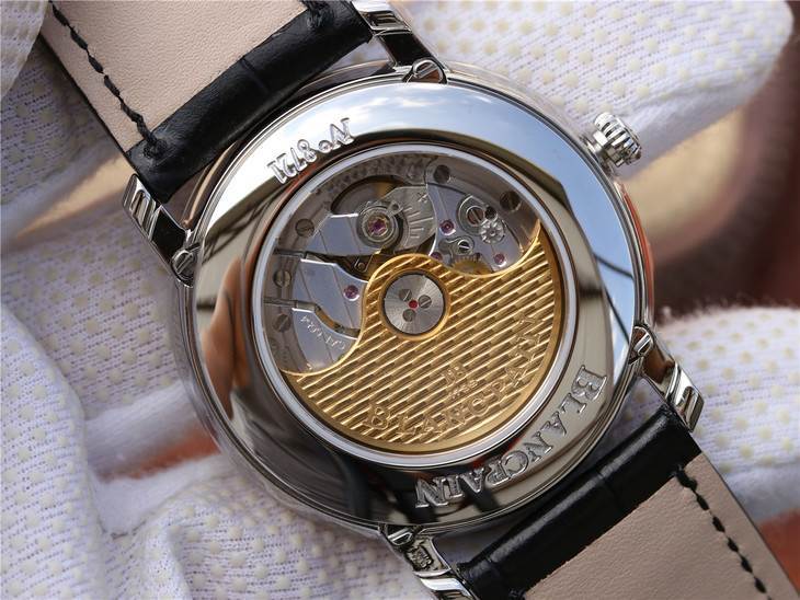 OM厂宝珀月相6654复刻表要怎么单独调日历月相呢?