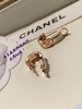 Ch@nel Coco crush系列菱格纹耳环，18K真金厚金，重工打造！菱格线条的棱角感与zp一致顽美视觉效果。 商品缩略图7