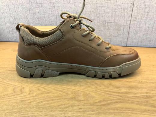 豪行2021年秋冬新品时尚潮流休闲头层牛皮男单鞋11351193专柜正品 商品图1