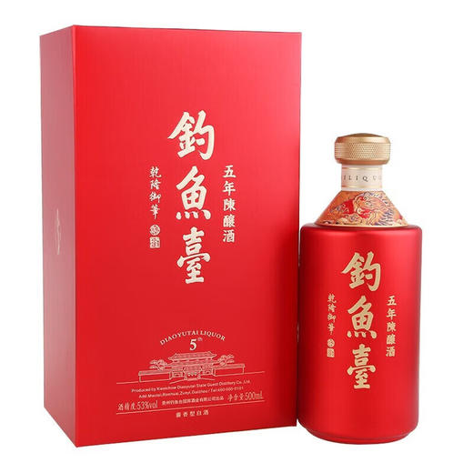 钓鱼台 五年陈酿 53度500ml 商品图0