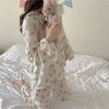 【秋季新款❗️长袖长裤睡衣】小熊蝴蝶结女冬天新款家居服套装女 商品缩略图2