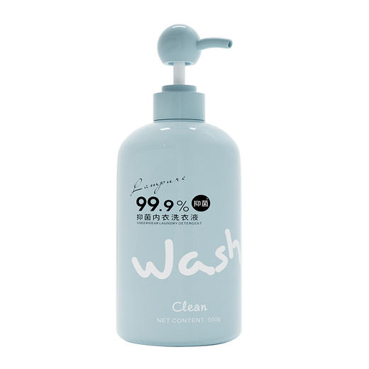「私密呵护」蓝漂内衣洗衣液 去黄去血渍洗衣液清洁工具 商品图4