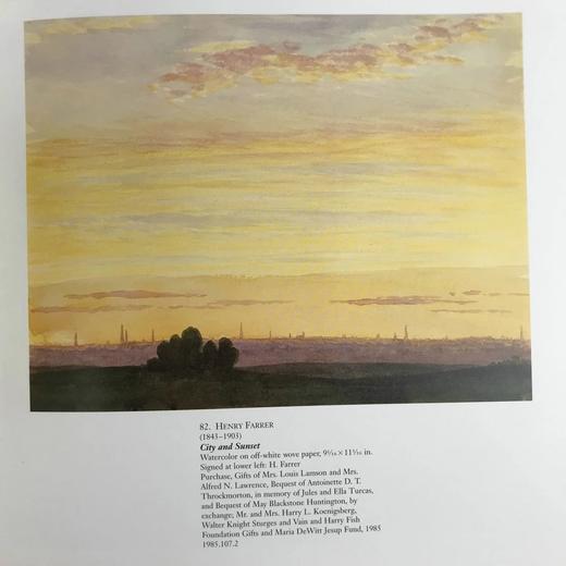 大都会艺术博物馆美国水彩画图集 154幅彩色插图 精装16开 商品图14