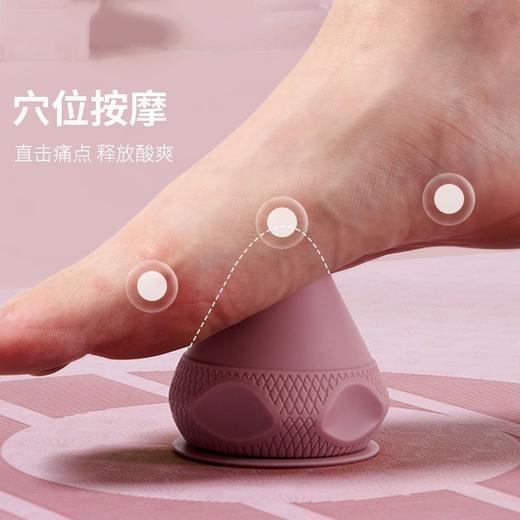 吸附式筋膜球按摩球颈膜放松深度按摩背部肌肉足底经络瑜伽按摩角 商品图2