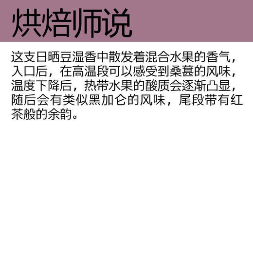 【11周年限量发售】云南保山无农药全红果低温慢速日晒 手冲咖啡豆  商品图3