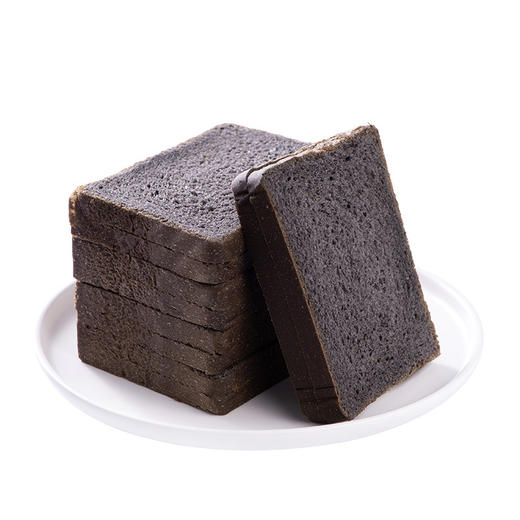「五黑全麦面包」壹得利五黑全麦吐司 切片面包饱腹糕点零食 商品图4