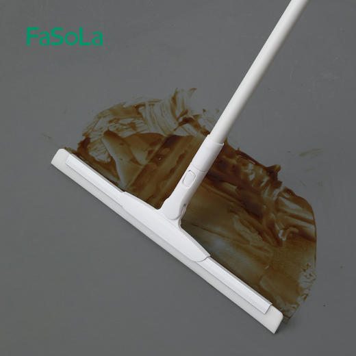 FaSoLa 铝合金玻璃刮水器伸缩杆地板瓷砖刮刀子挂条刮水清洁工具 商品图9