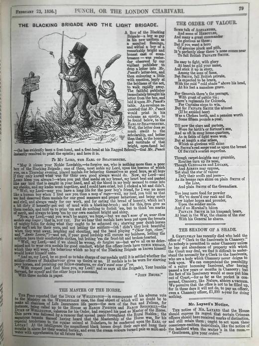 1856年 英国讽刺漫画杂志《笨拙》 数百幅插图 真皮精装16开 商品图14