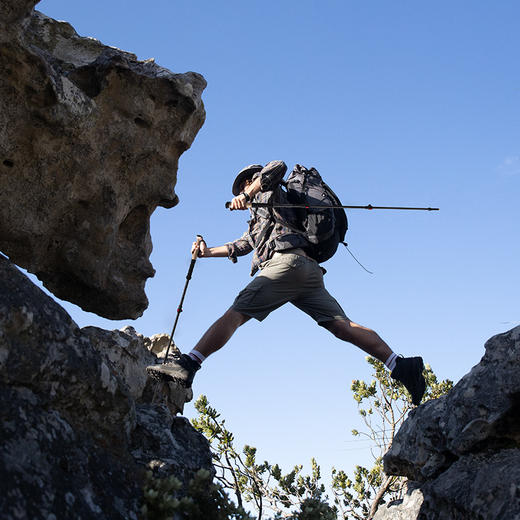 Naturehike挪客三节伸缩碳素登山杖户外徒步登山男女碳纤维手杖 商品图7