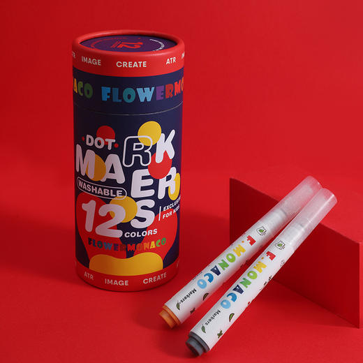 花芽FM600202圆头水彩笔24色
 Color Maker 商品图2