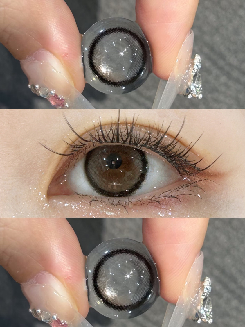 Bennycat 黑麻球 月抛 直径14.2 着色13.8 含水量38% 基弧8.6